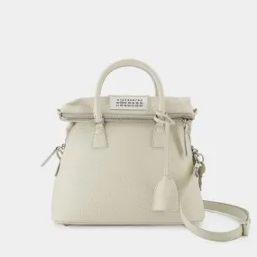 Maison Margiela  5Ac Classic Mini Bag - Maison Margiela - Greige - Leather