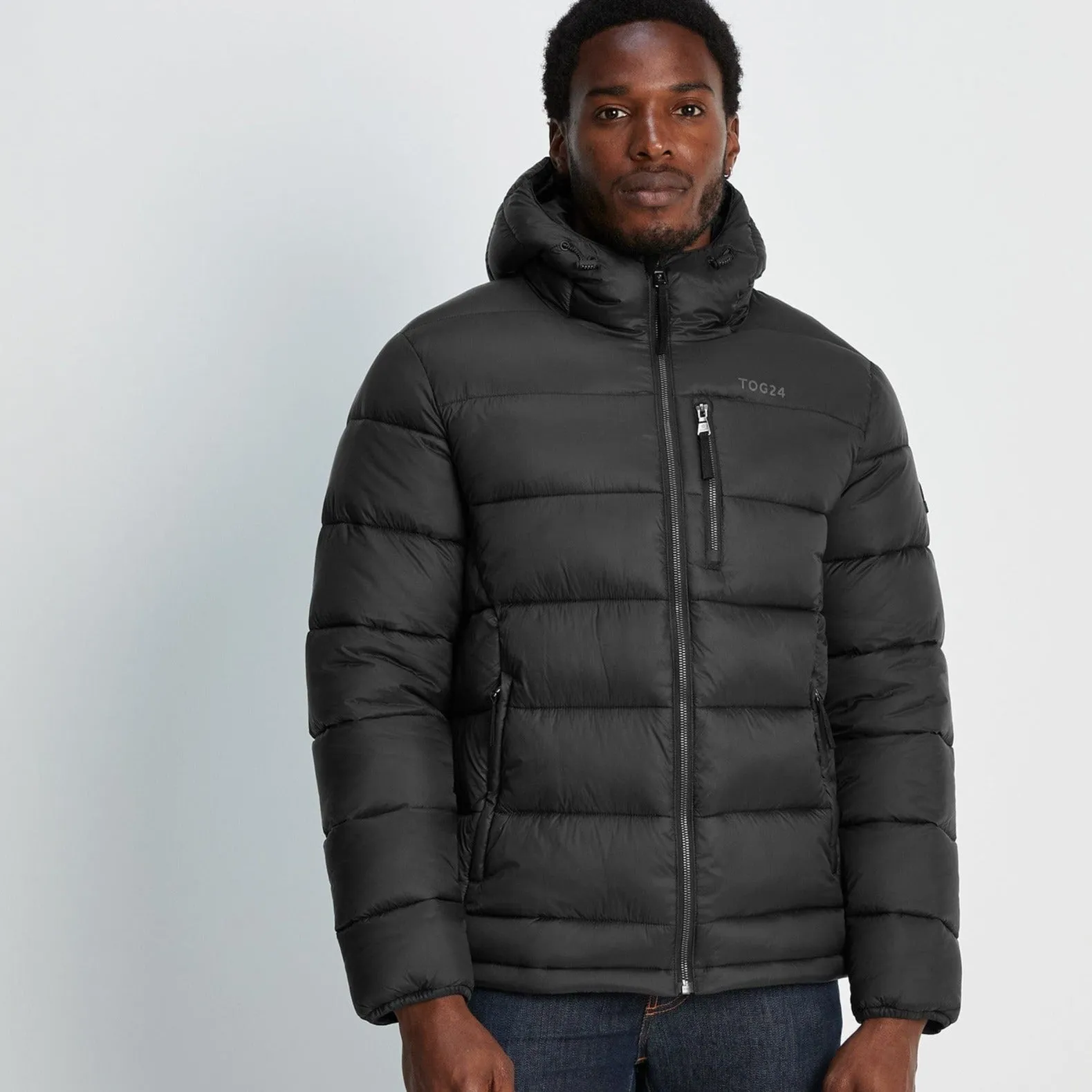 Maloney Mens Padded Jacket - Black