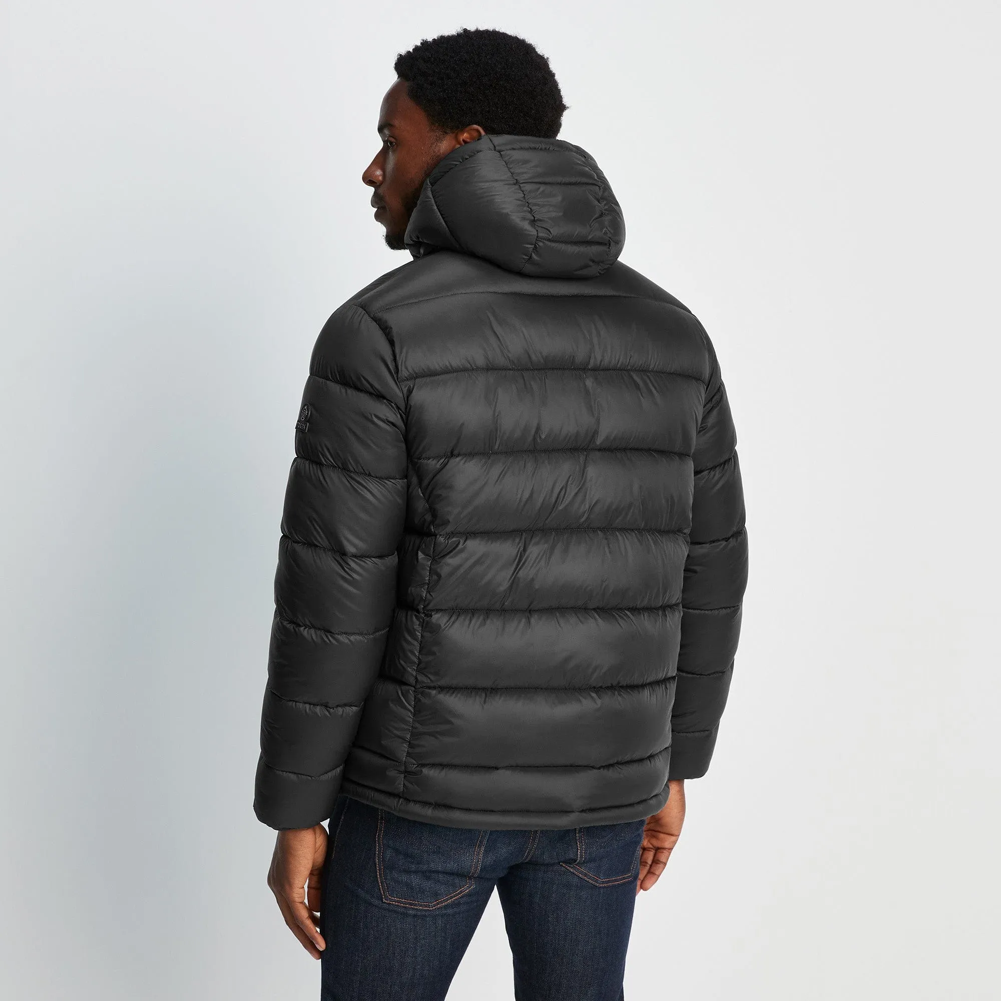 Maloney Mens Padded Jacket - Black