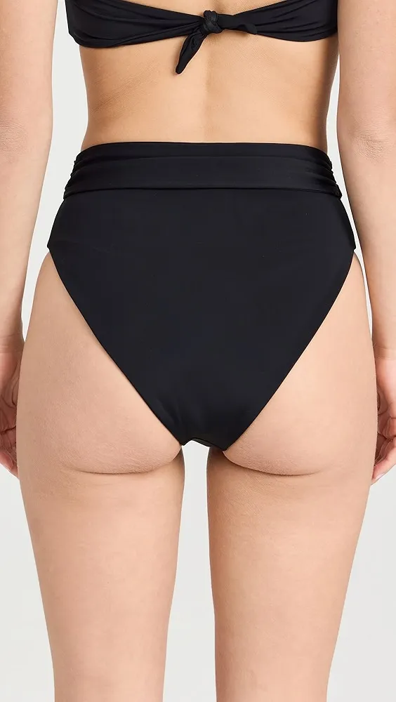 MARA HOFFMAN   Goldie High Waisted Bikini Bottoms 