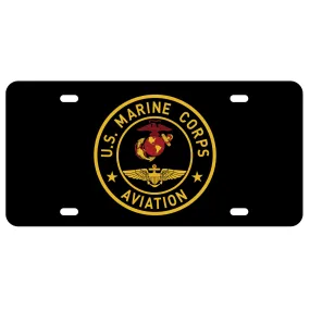 Marine Corps Aviation License Plate