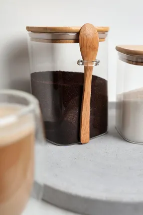 Medium Storage Jar With Spoon