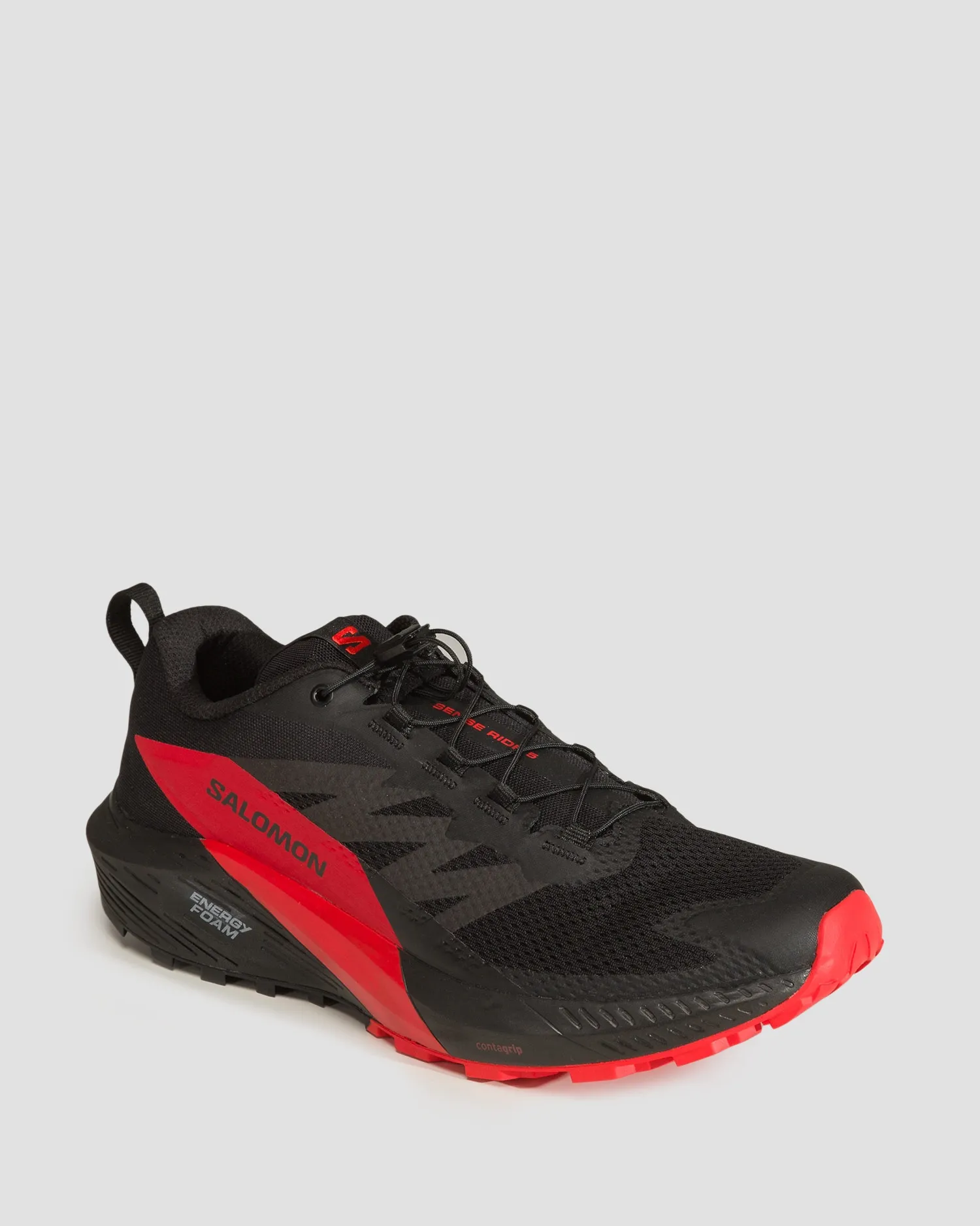 Men's shoes Salomon Sense Ride 5 L47214300-black-fiery-red-black