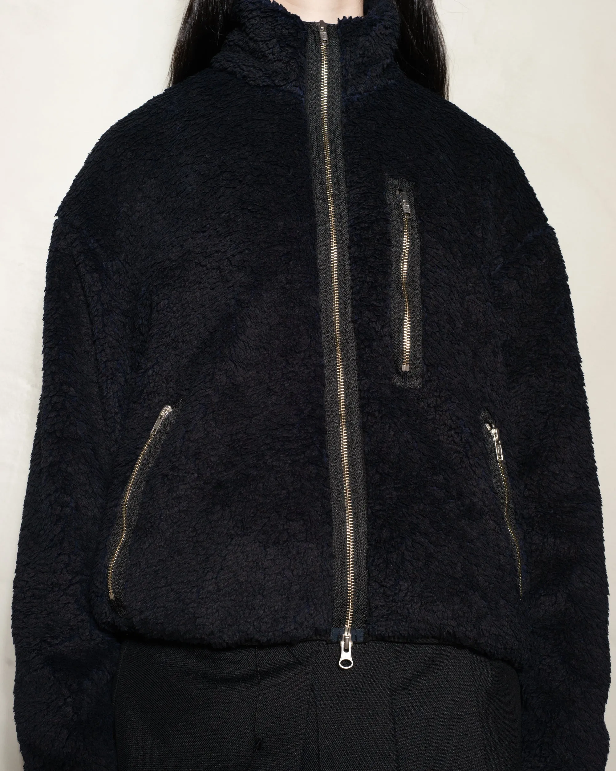 Midnight Painted Sherpa Jacket