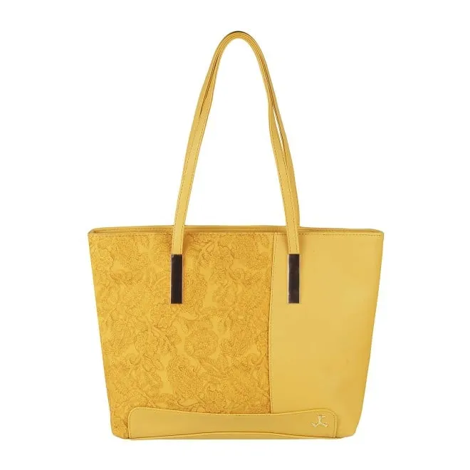 Mochi Women Yellow Tote bag