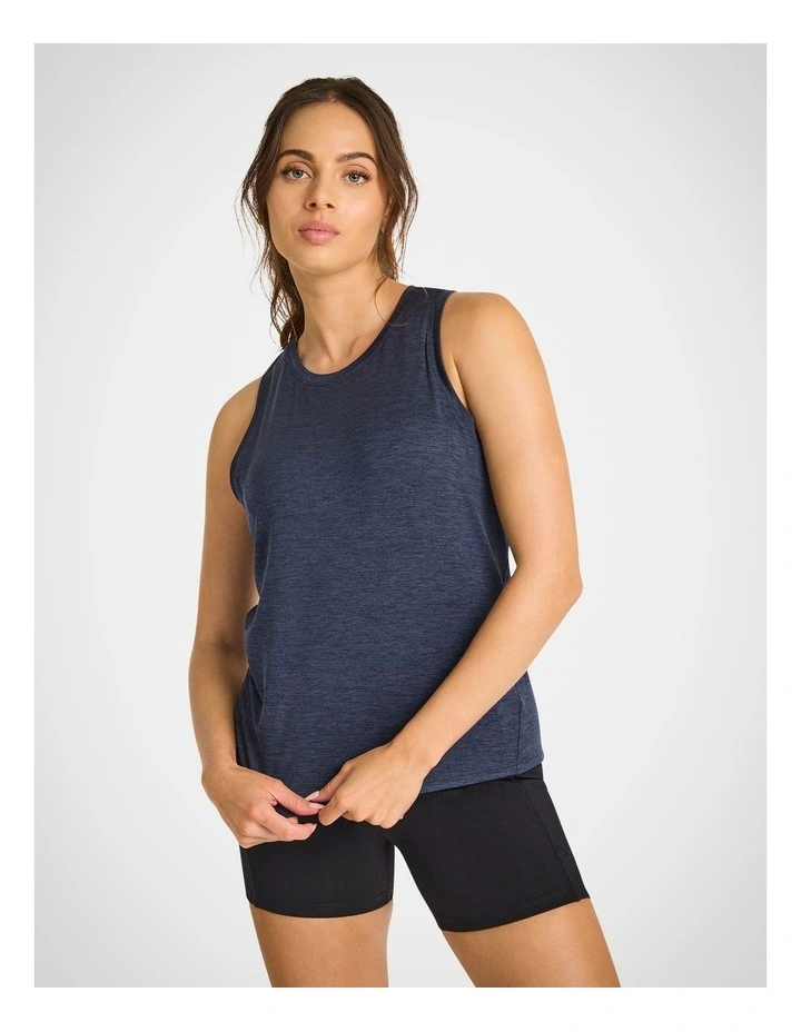 Motion Active Tank Top in Indigo