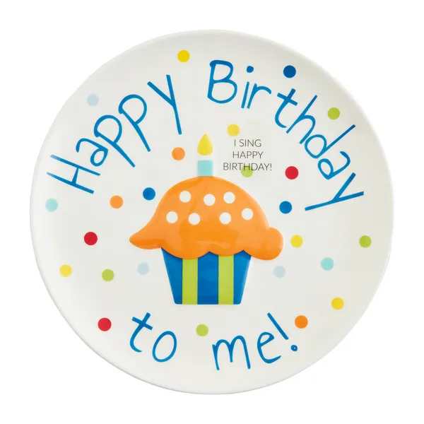 Mudpie Birthday Singing Plate