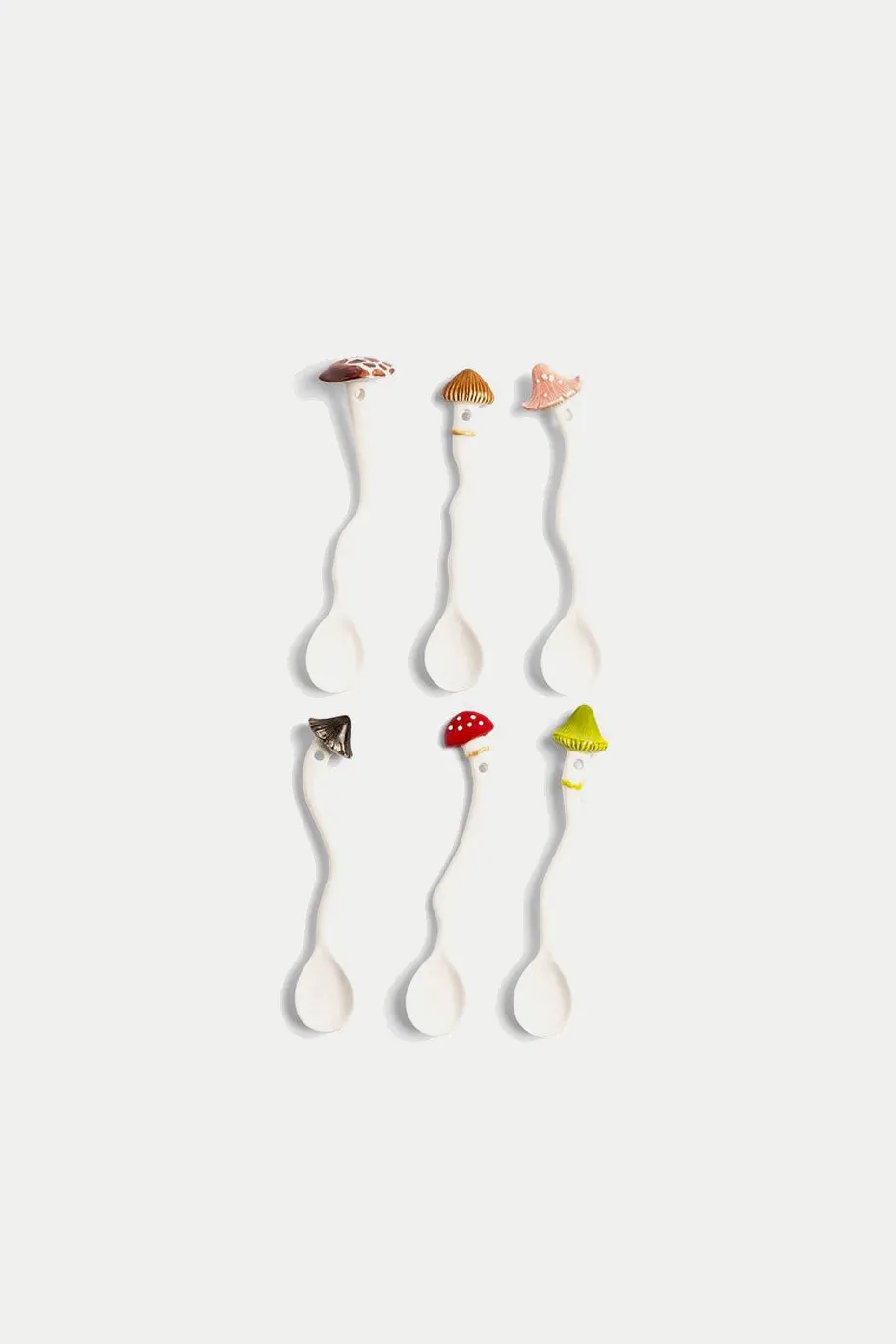 Mushroom Spoon - Set of 6