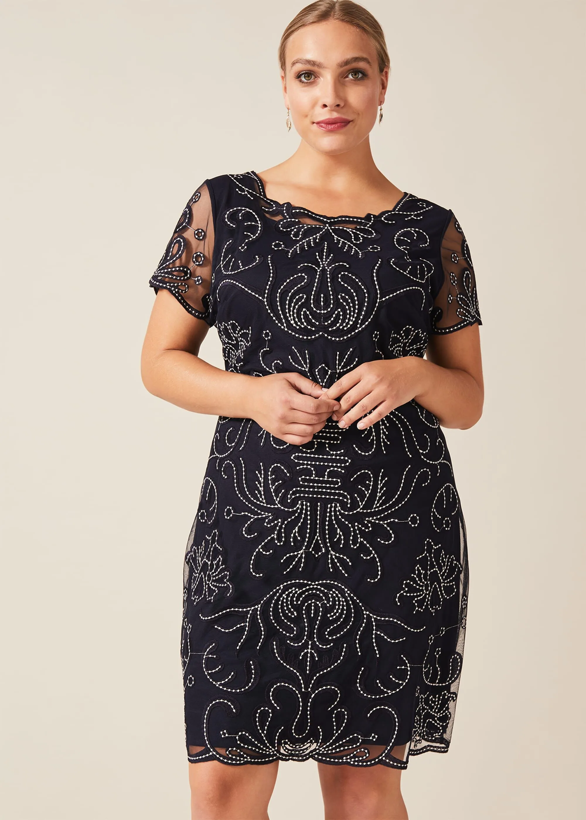 Natalia Embroidered Dress