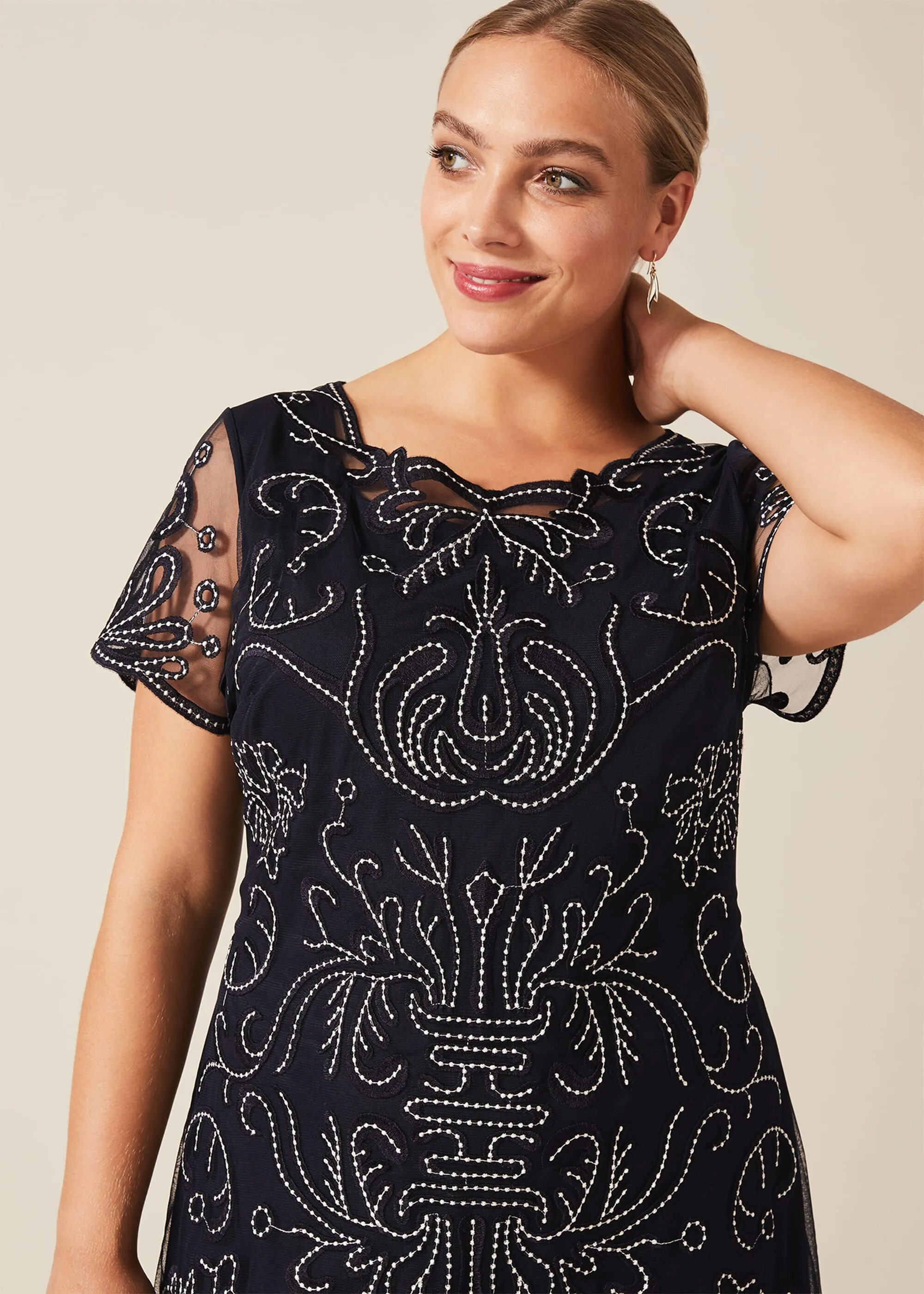 Natalia Embroidered Dress