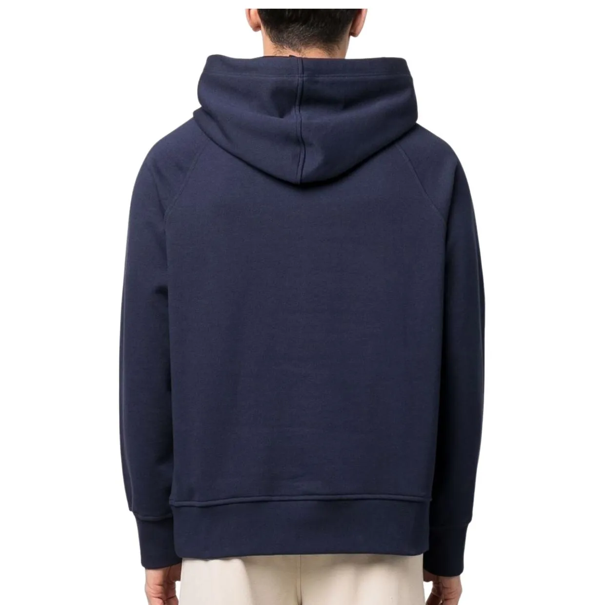 Neil Barrett Navy Print D.J. Bolt Hoodie