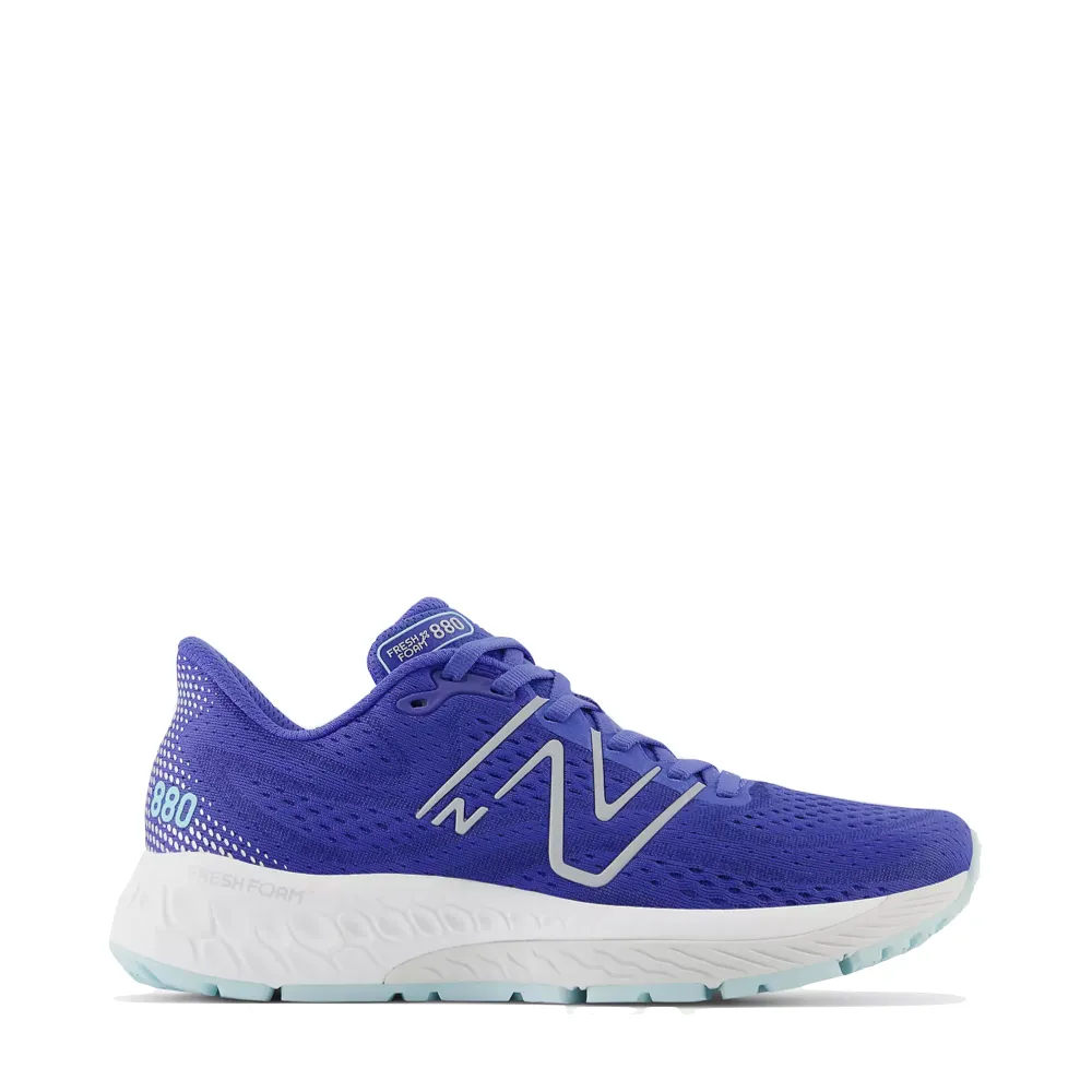 New Balance Women's Fresh Foam X 880v13 (Marine Blue with Bright Cyan)