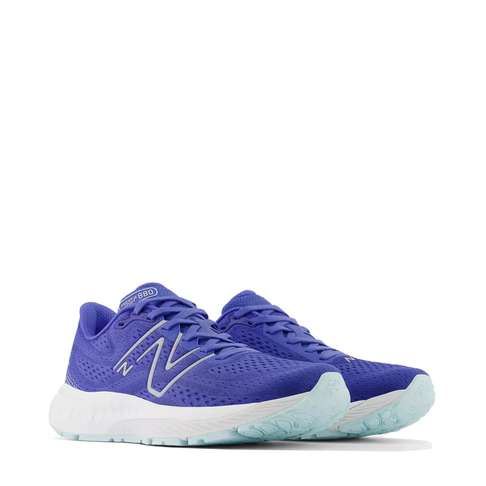 New Balance Women's Fresh Foam X 880v13 (Marine Blue with Bright Cyan)