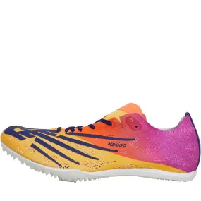 New Balance Womens MD800 V8 Running Spikes Vibrant Apricot/Magenta Pop