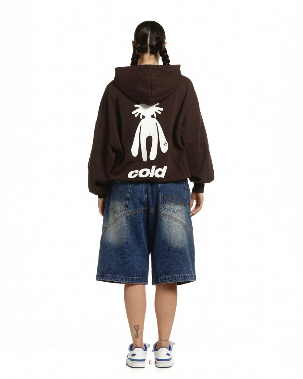 NEW IN TOWN ZIP HOODIE COCOA