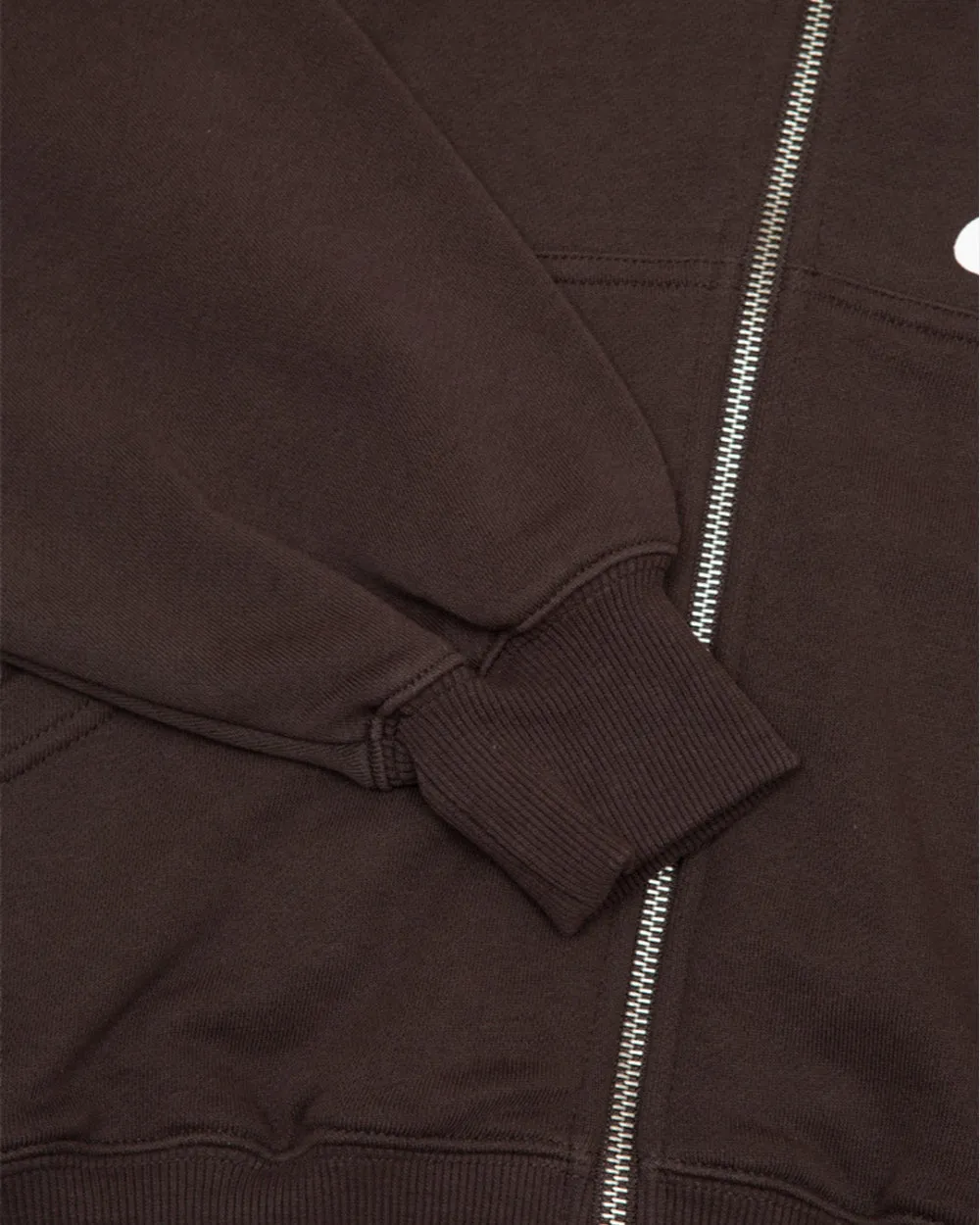 NEW IN TOWN ZIP HOODIE COCOA