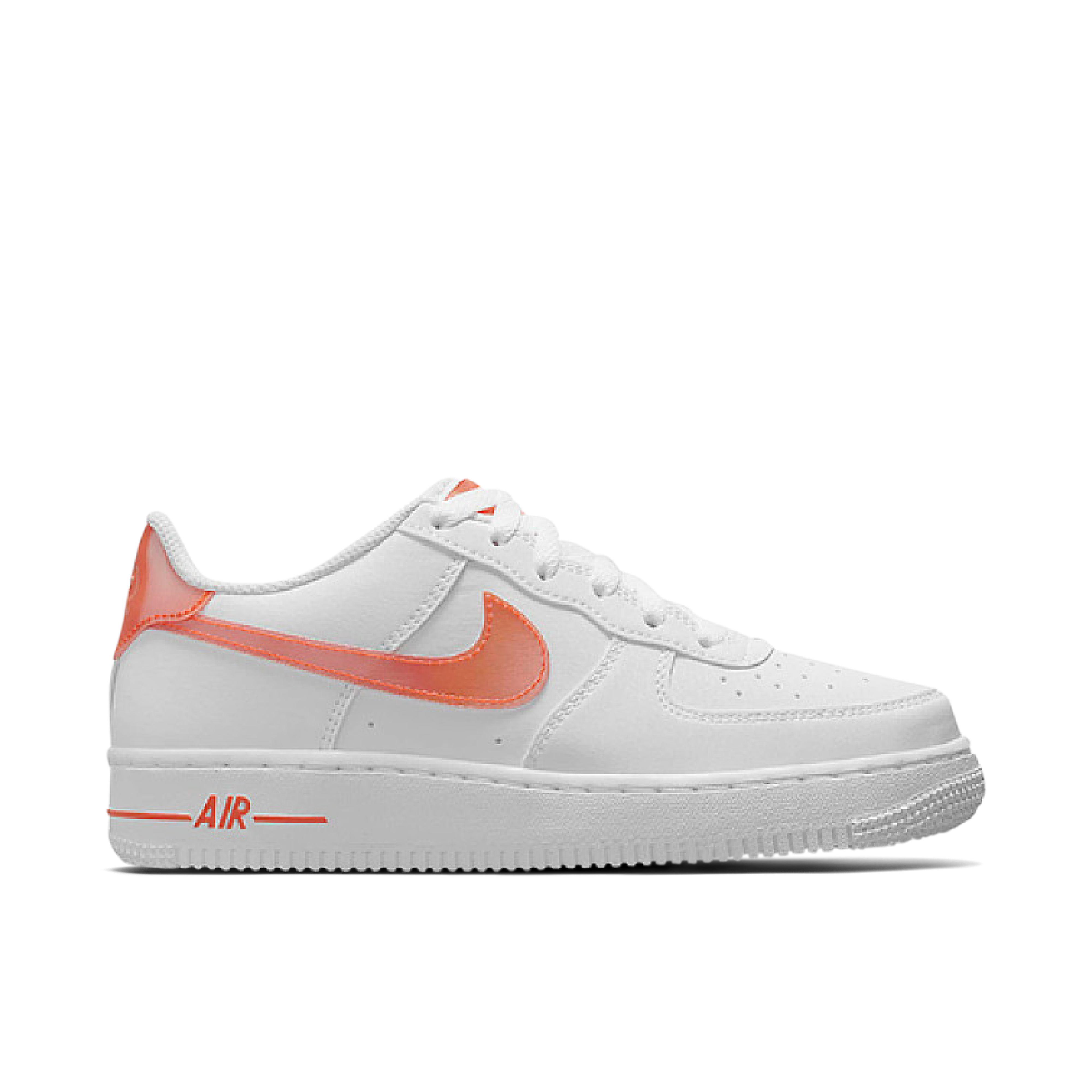 Nike Air Force 1 Low Next Nature White Safety Orange GS | FJ4669-100 | Laced