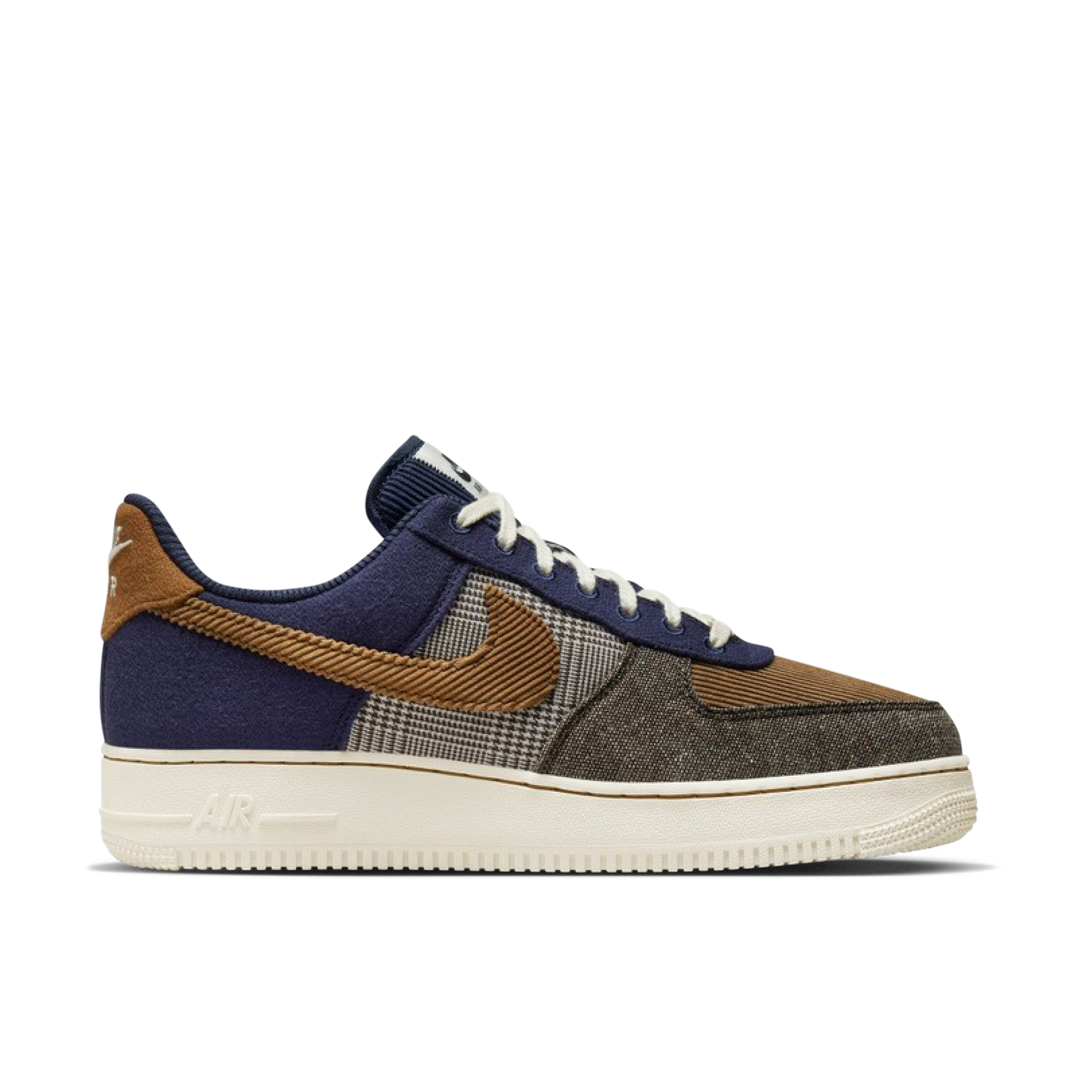 Nike Air Force 1 Low PRM Midnight Navy Brown | FQ8744-410 | Laced