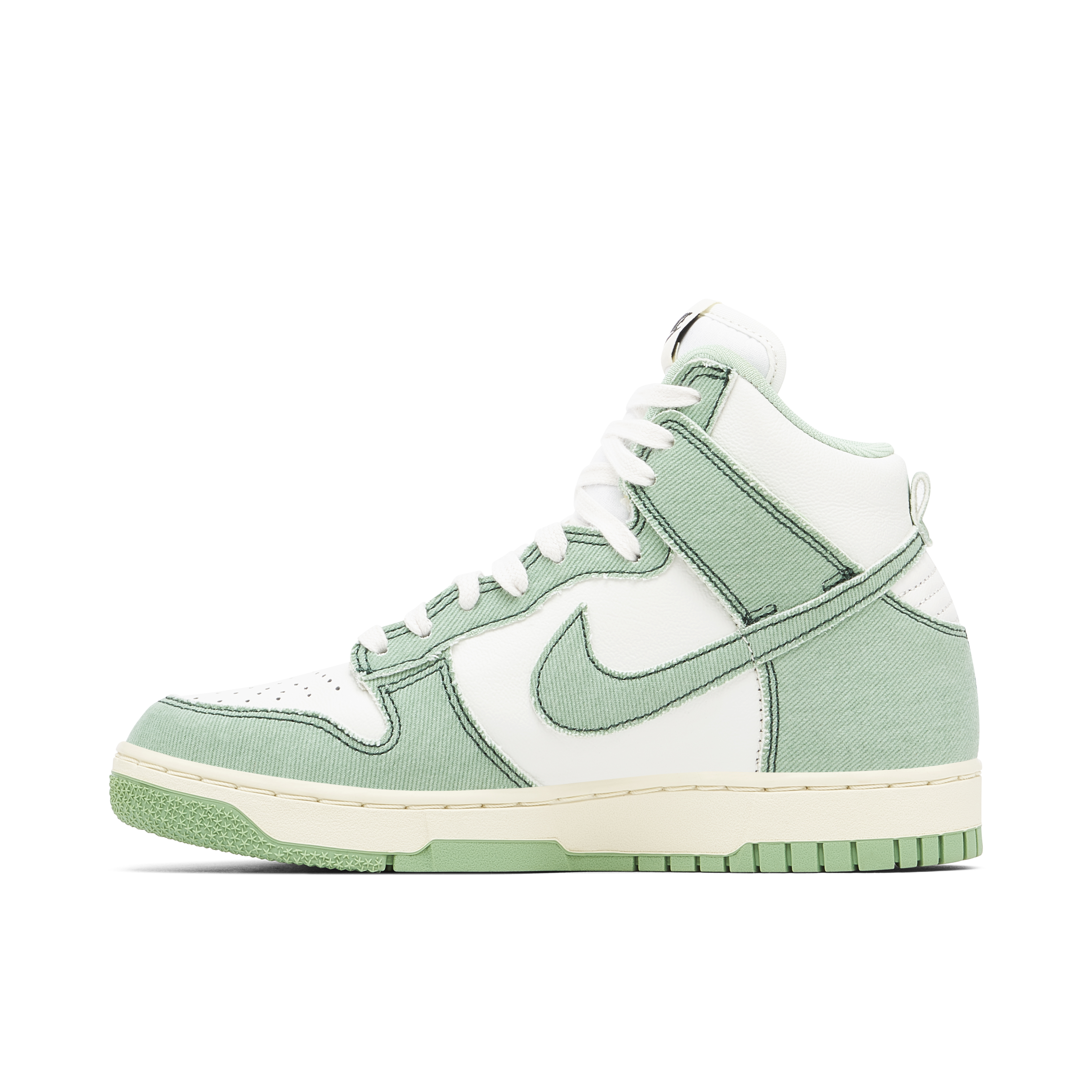 Nike Dunk High 1985 Green Denim | DV1143-300 | Laced