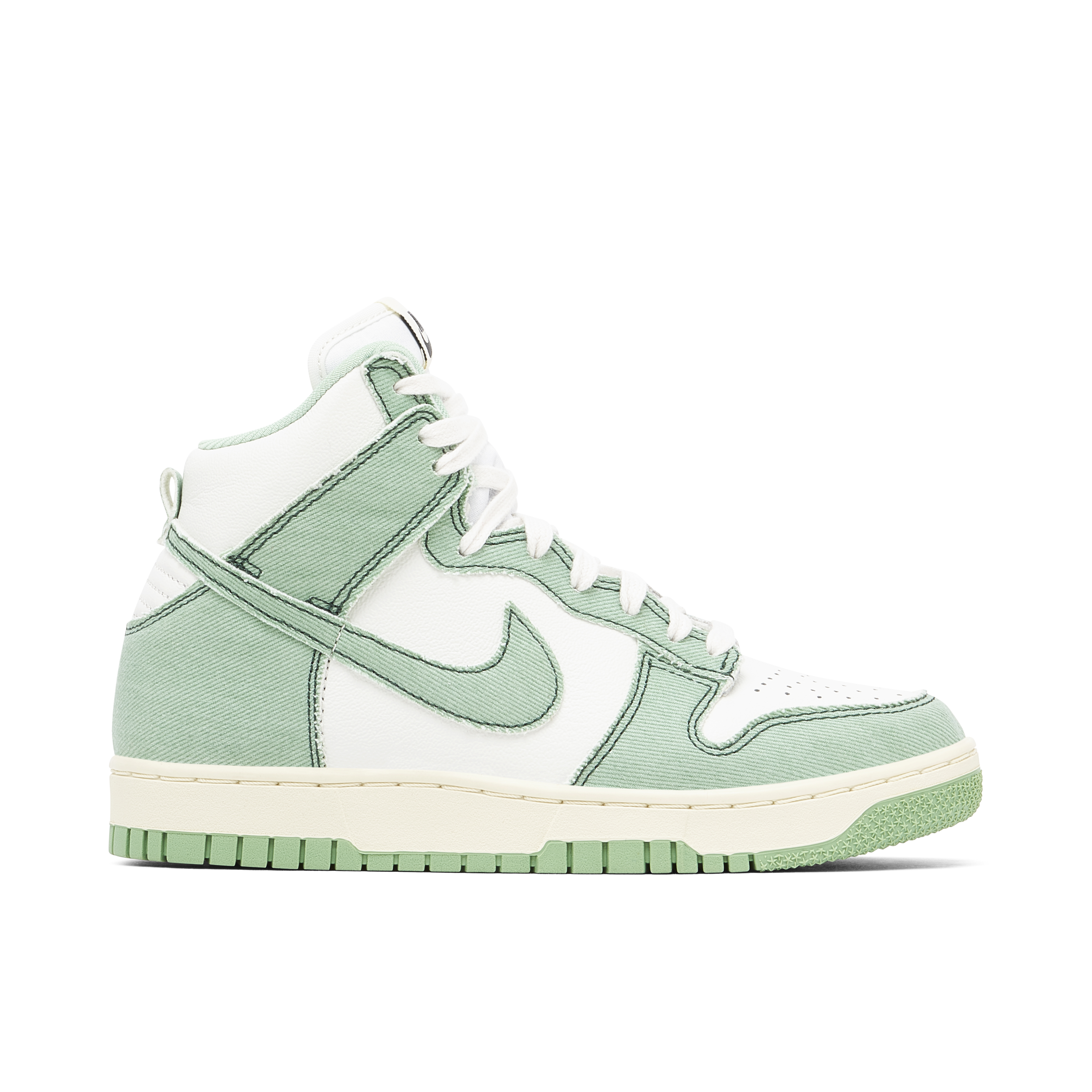 Nike Dunk High 1985 Green Denim | DV1143-300 | Laced