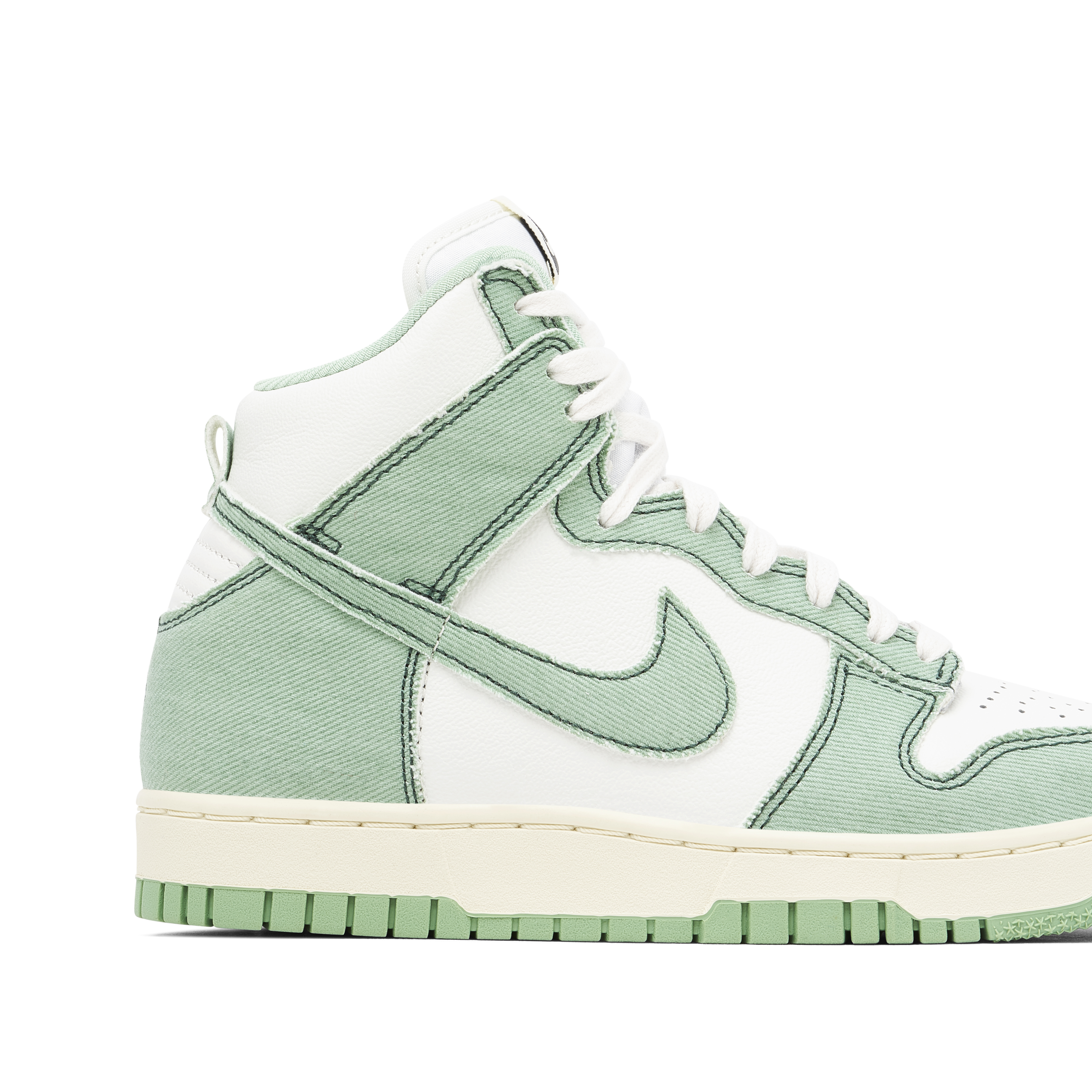 Nike Dunk High 1985 Green Denim | DV1143-300 | Laced