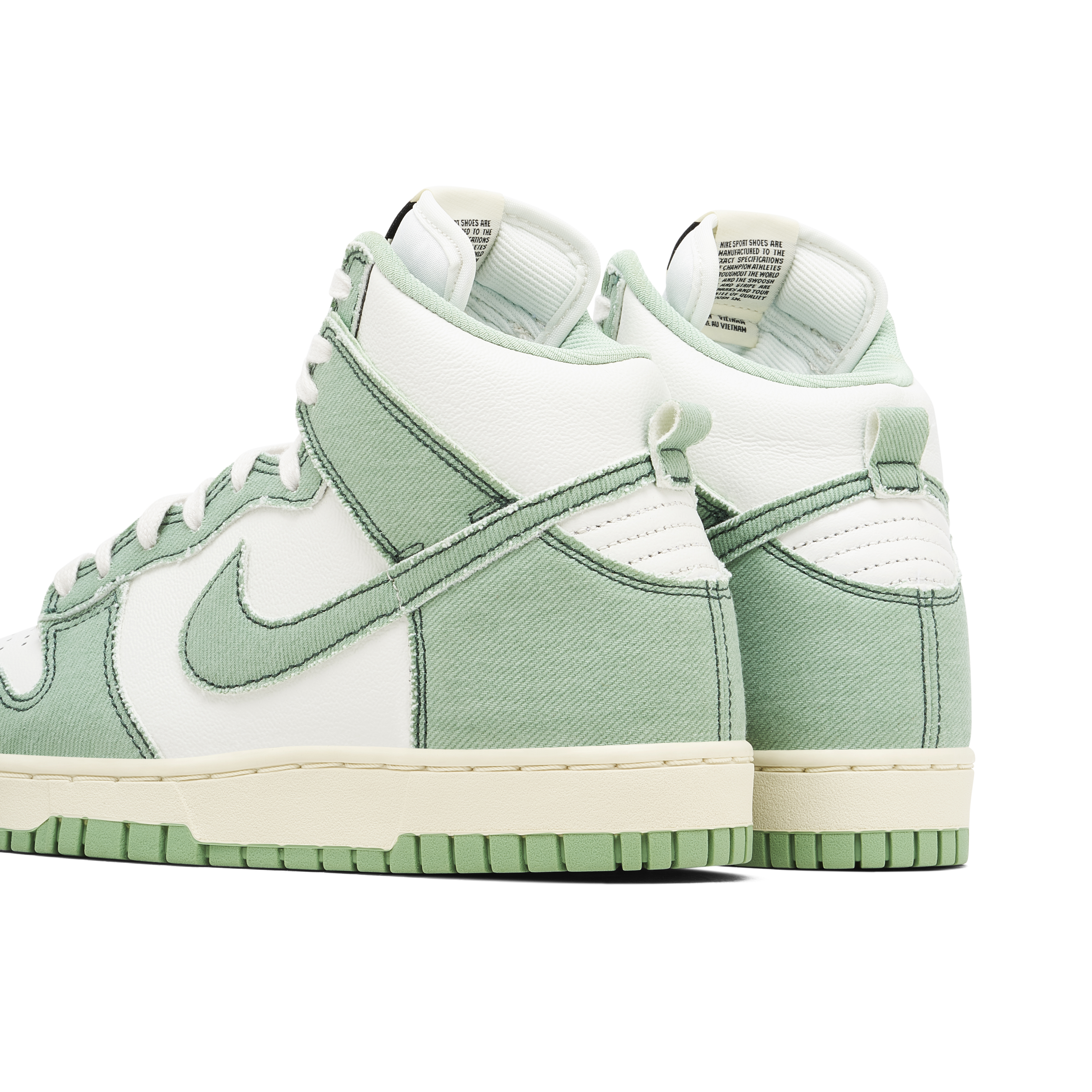 Nike Dunk High 1985 Green Denim | DV1143-300 | Laced