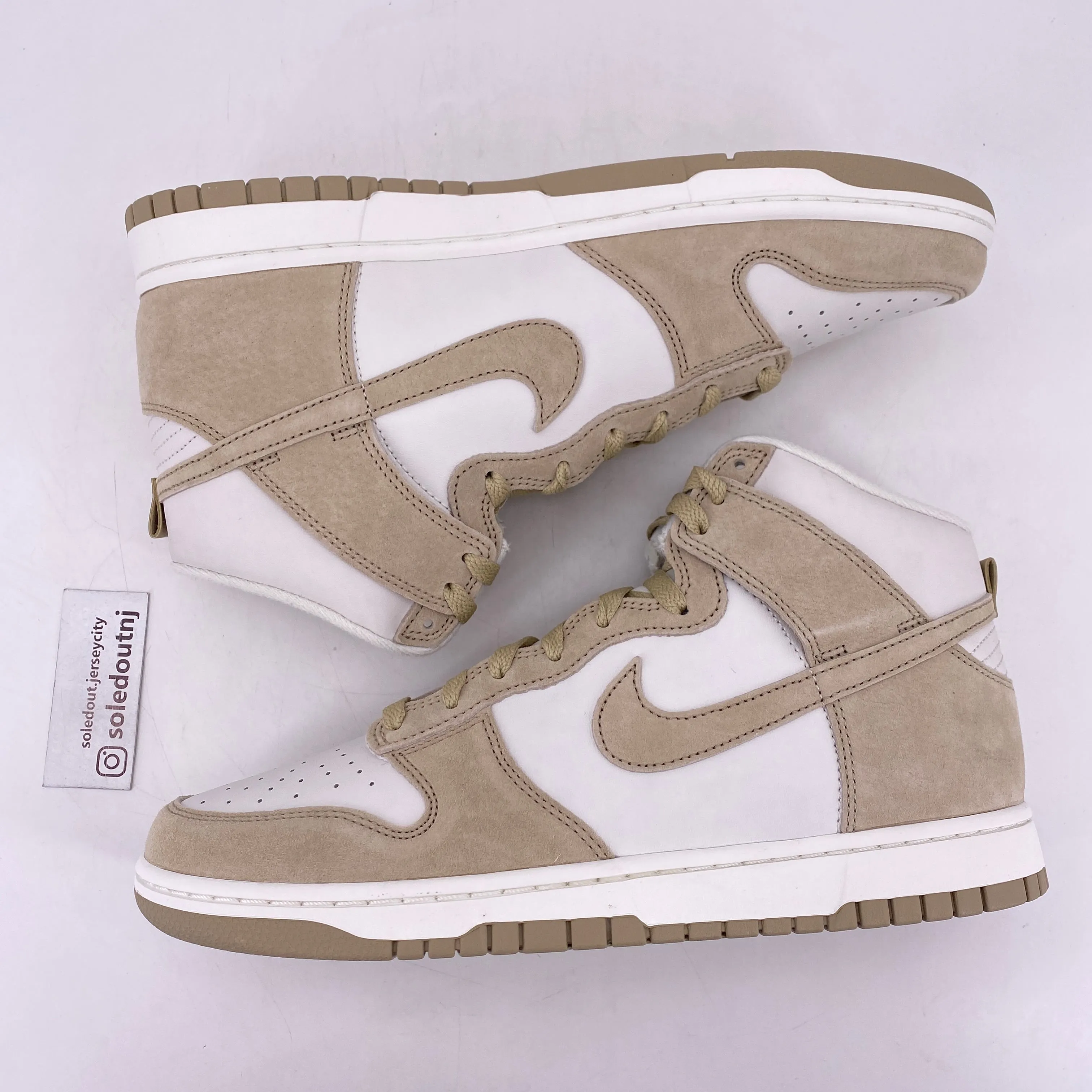 Nike Dunk High Tan Suede 2022 New Size 10.5