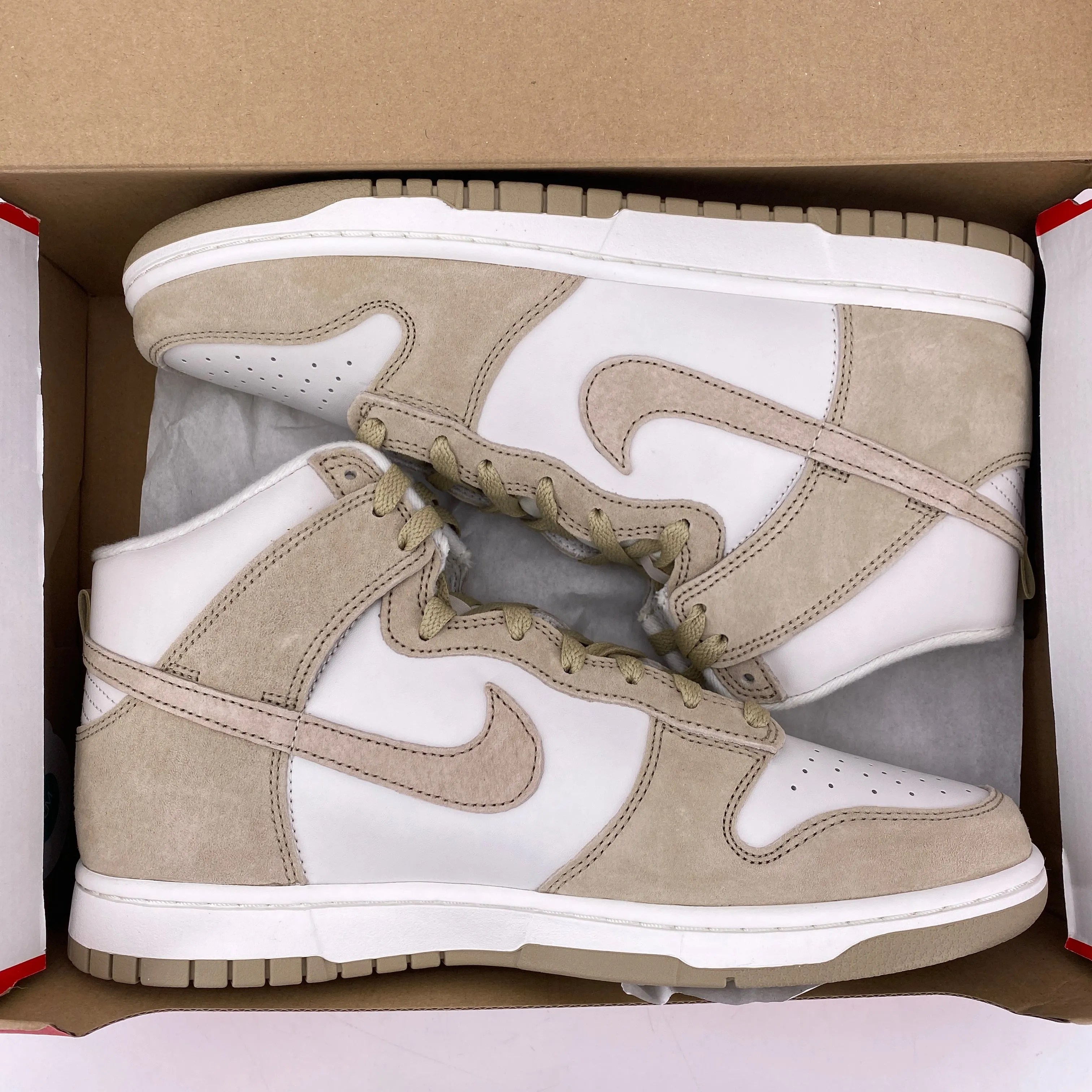 Nike Dunk High Tan Suede 2022 New Size 10.5