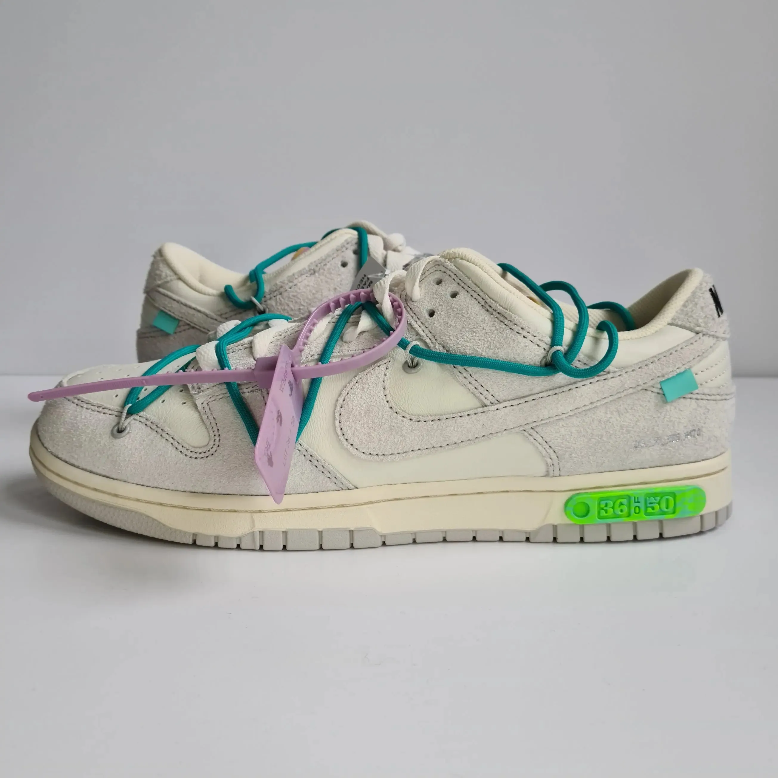 Nike Dunk Low 'OFF WHITE Lot 36' UK10.5