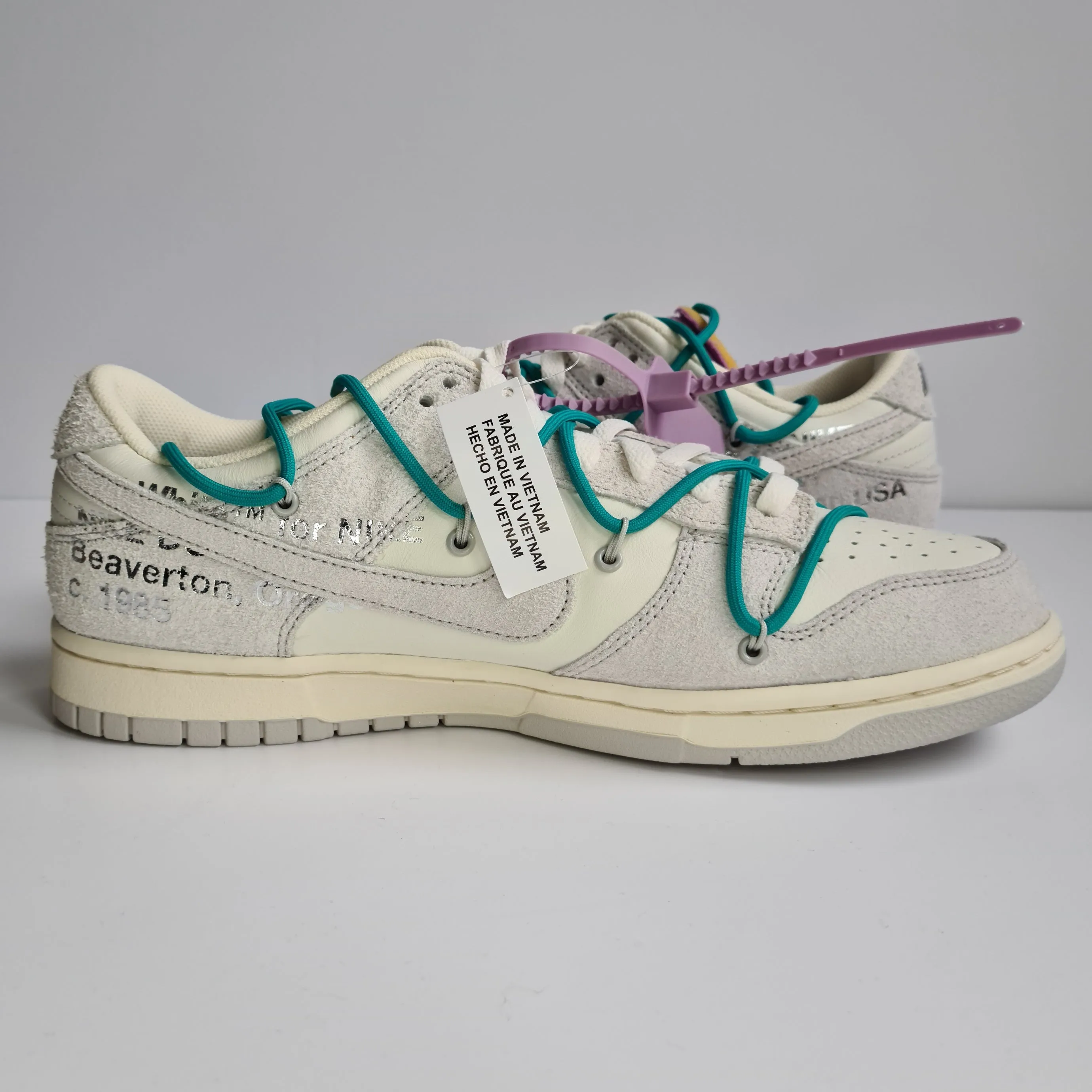 Nike Dunk Low 'OFF WHITE Lot 36' UK10.5