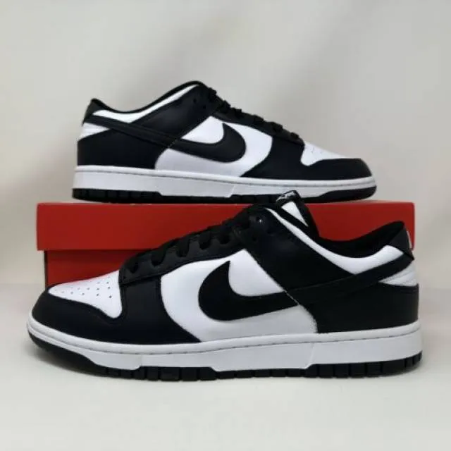 Nike Dunk Low Panda Black White Men's Size 11.5 Women's ...