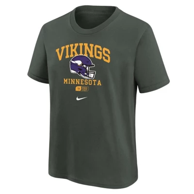 Nike Kids' Minnesota Vikings Essential Helmet T-Shirt