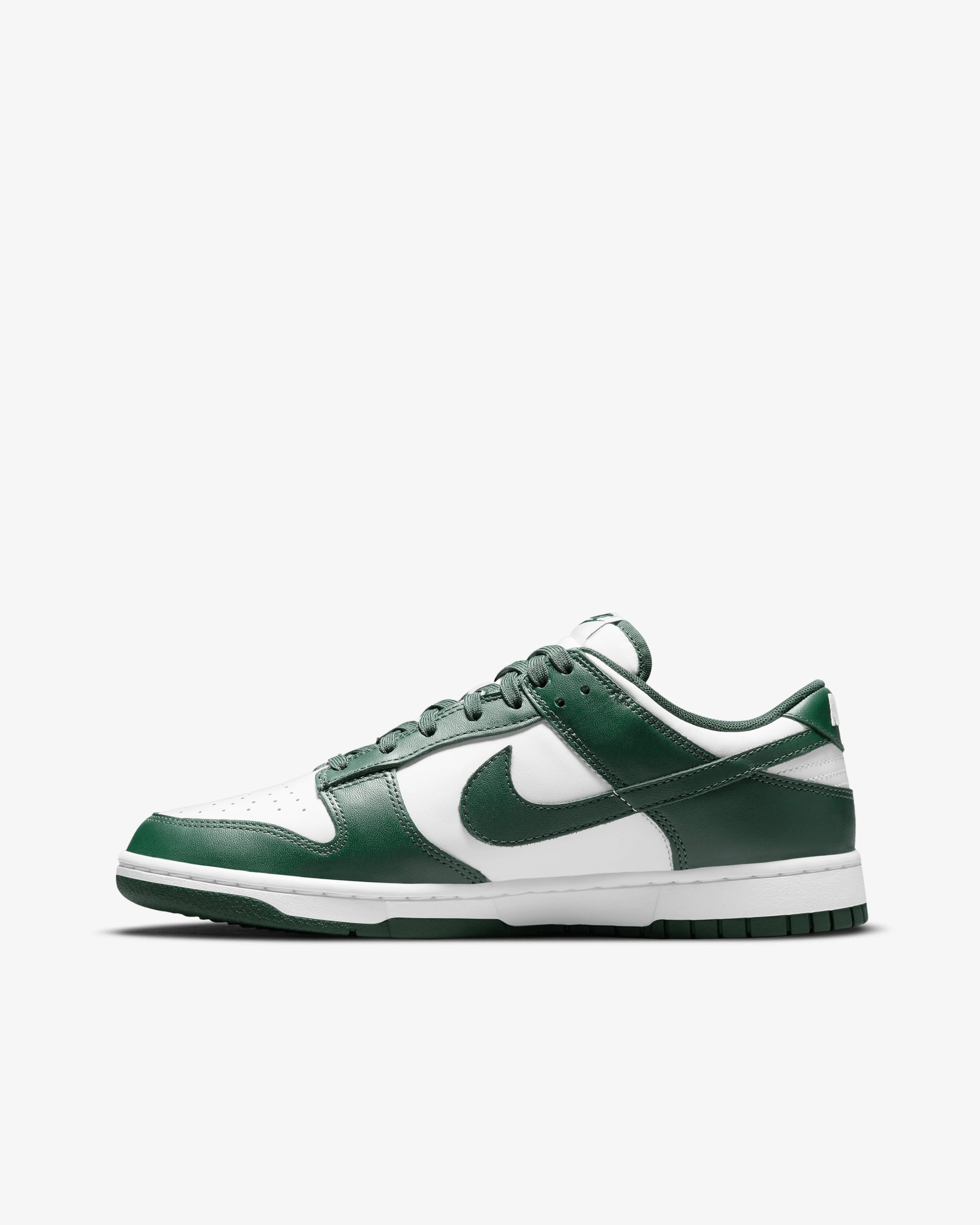 Nike Men's Dunk Low Retro  White/Team Green DD1391-101