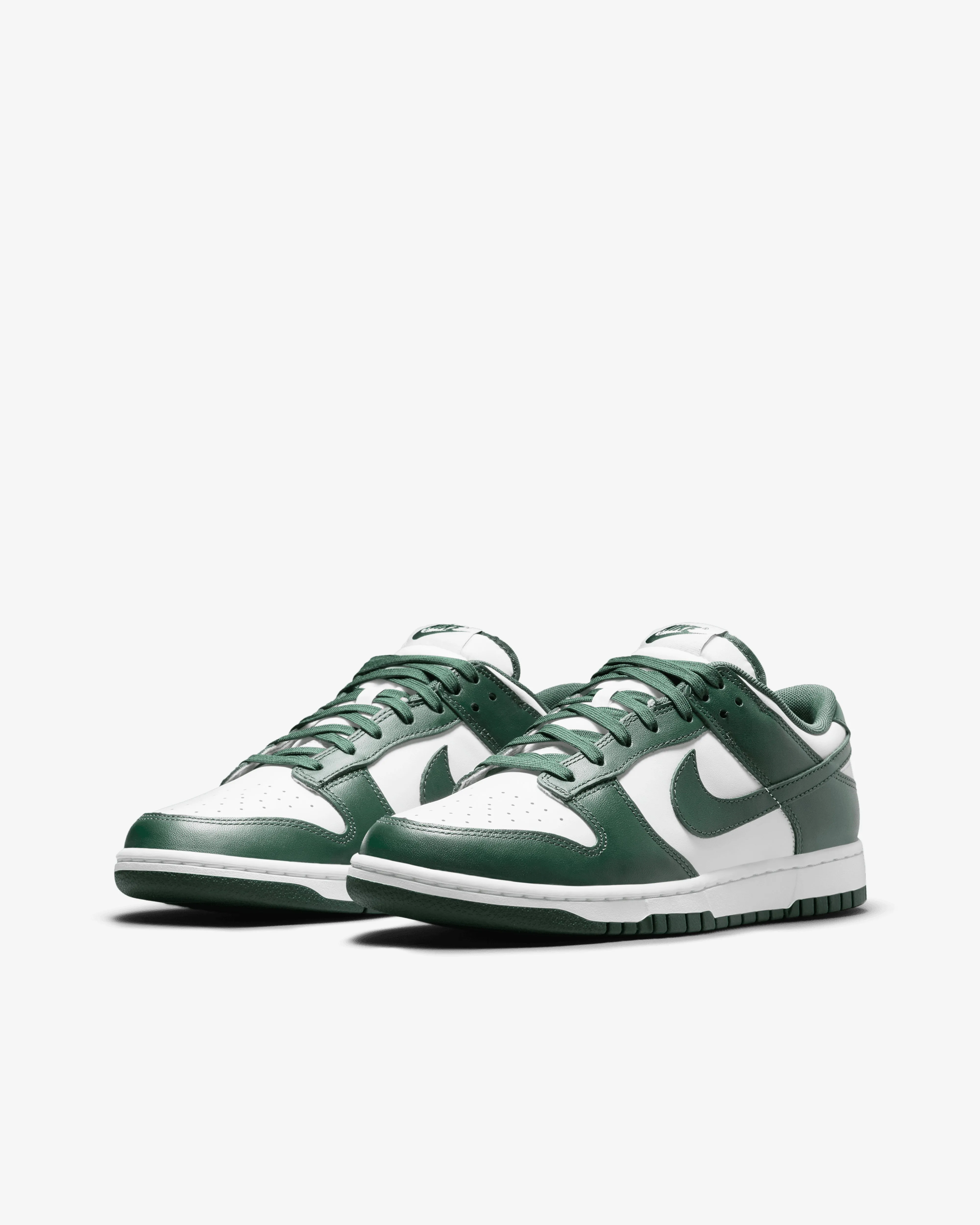 Nike Men's Dunk Low Retro  White/Team Green DD1391-101