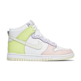 Nike Women's Dunk High (Lemon Twist/ White/ Cashmere/ Le...