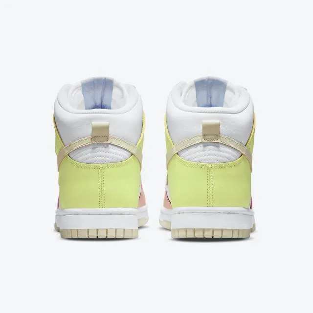 Nike Women's Dunk High (Lemon Twist/ White/ Cashmere/ Le...