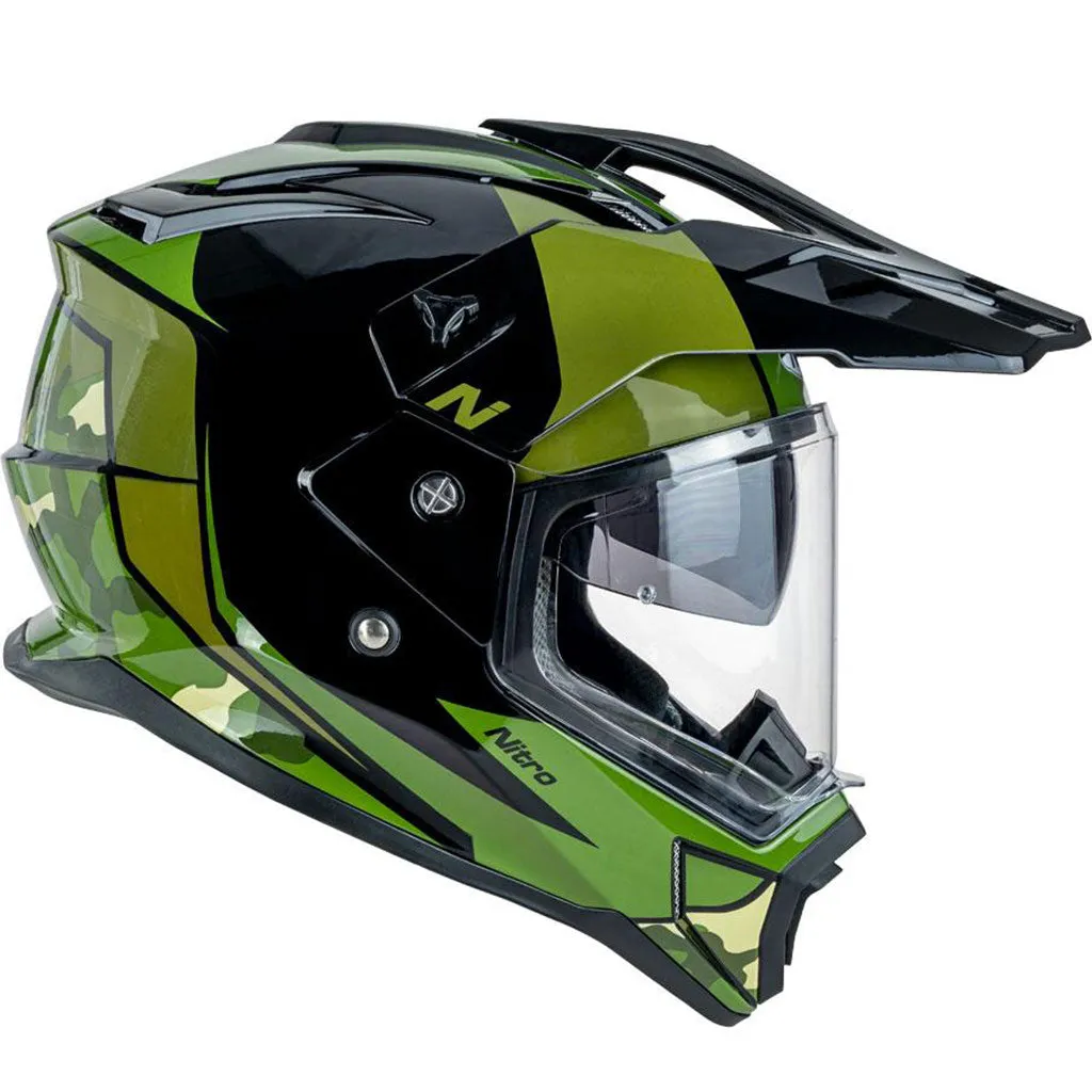 Nitro - MX780 Adventure Green Camo Helmet