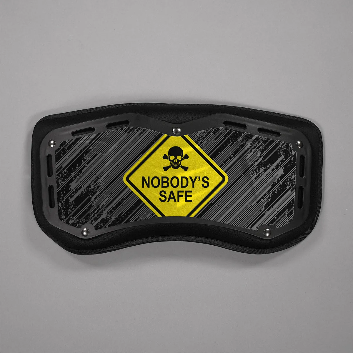 Nobody's Safe Sticker for Back Plate