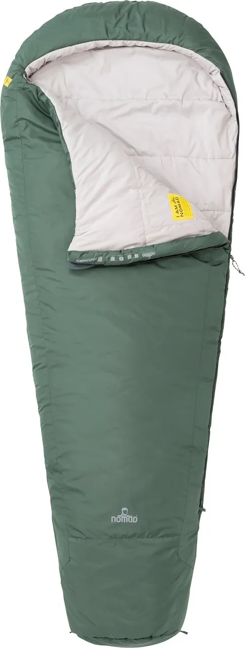 Nomad Inca Premium 1300 Sleeping Bag Trekking Green | Buy Nomad Inca Premium 1300 Sleeping Bag Trekking Green here | Outnorth