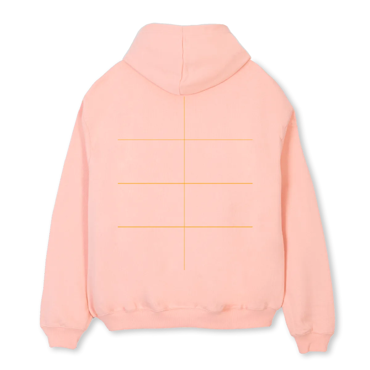 OF PINK Pink Clay Oversized Hoodie.