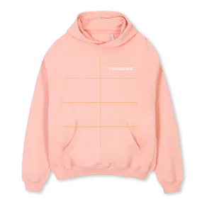 OF PINK Pink Clay Oversized Hoodie.