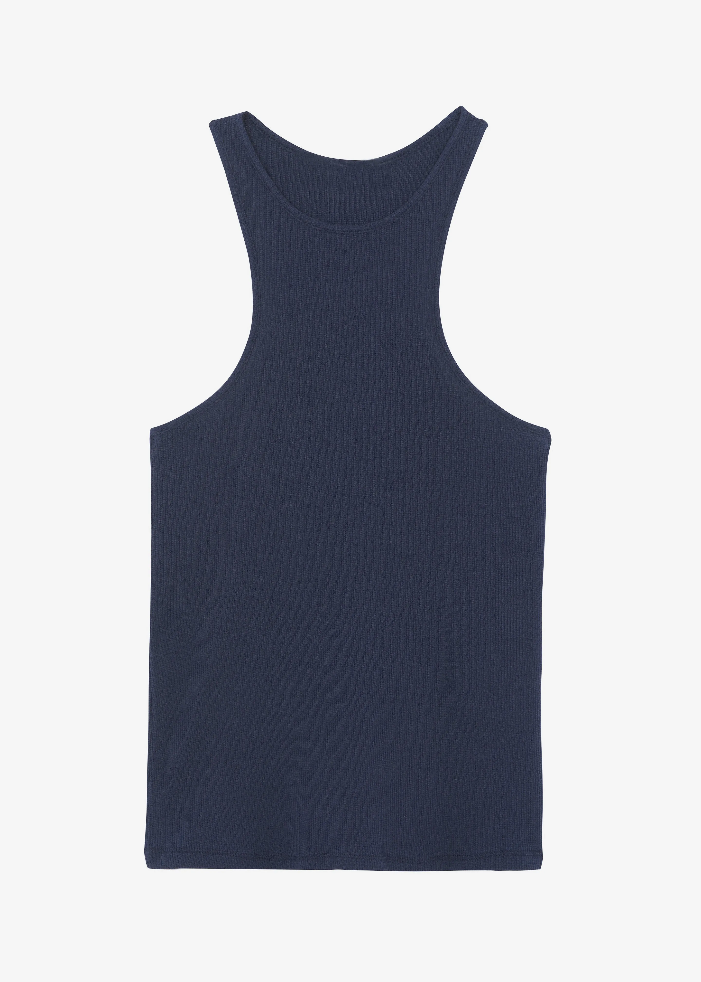 Ophelia Rib Tank Top - Navy