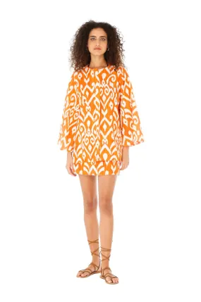 Orange Linden Mini Skirt