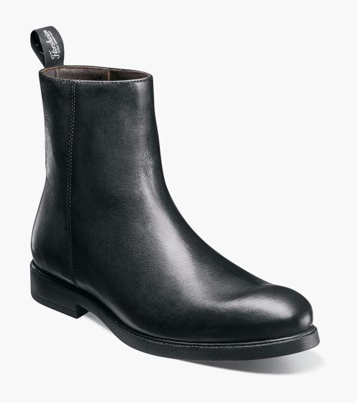 Orlando Plain Toe Zip Boot