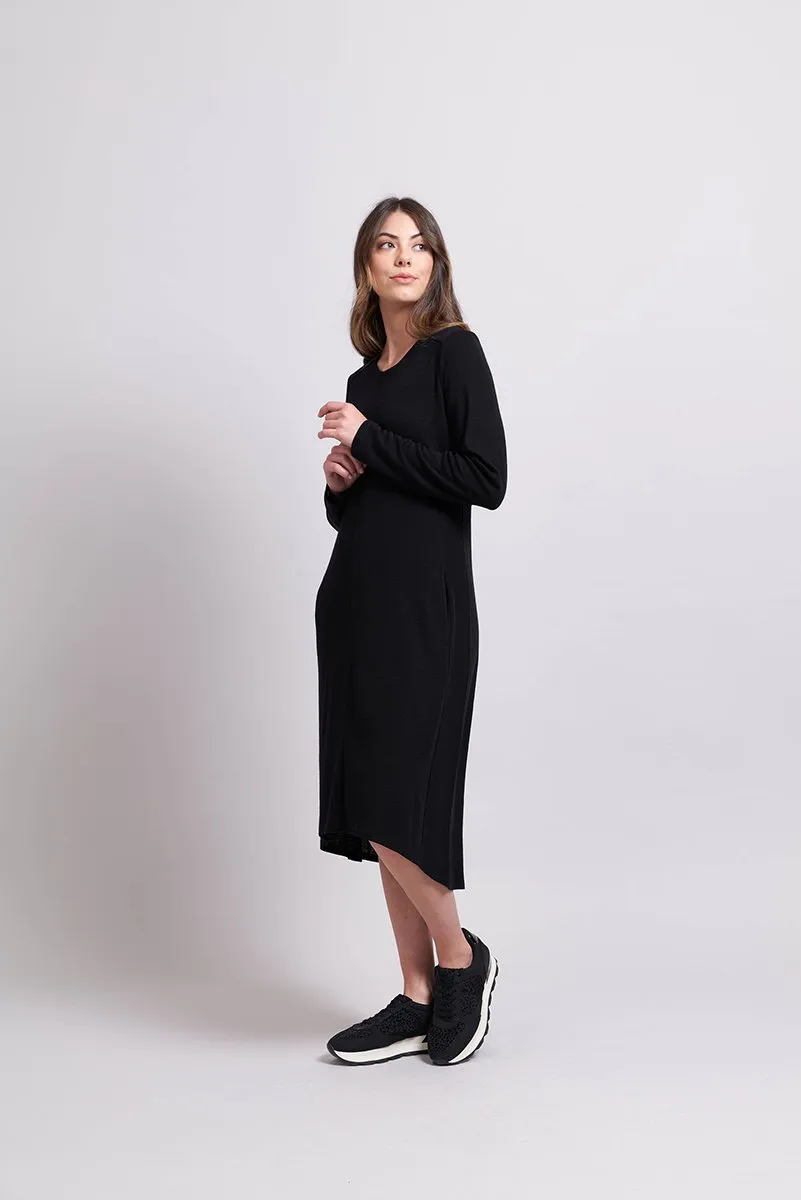 Panelled Midi Dress