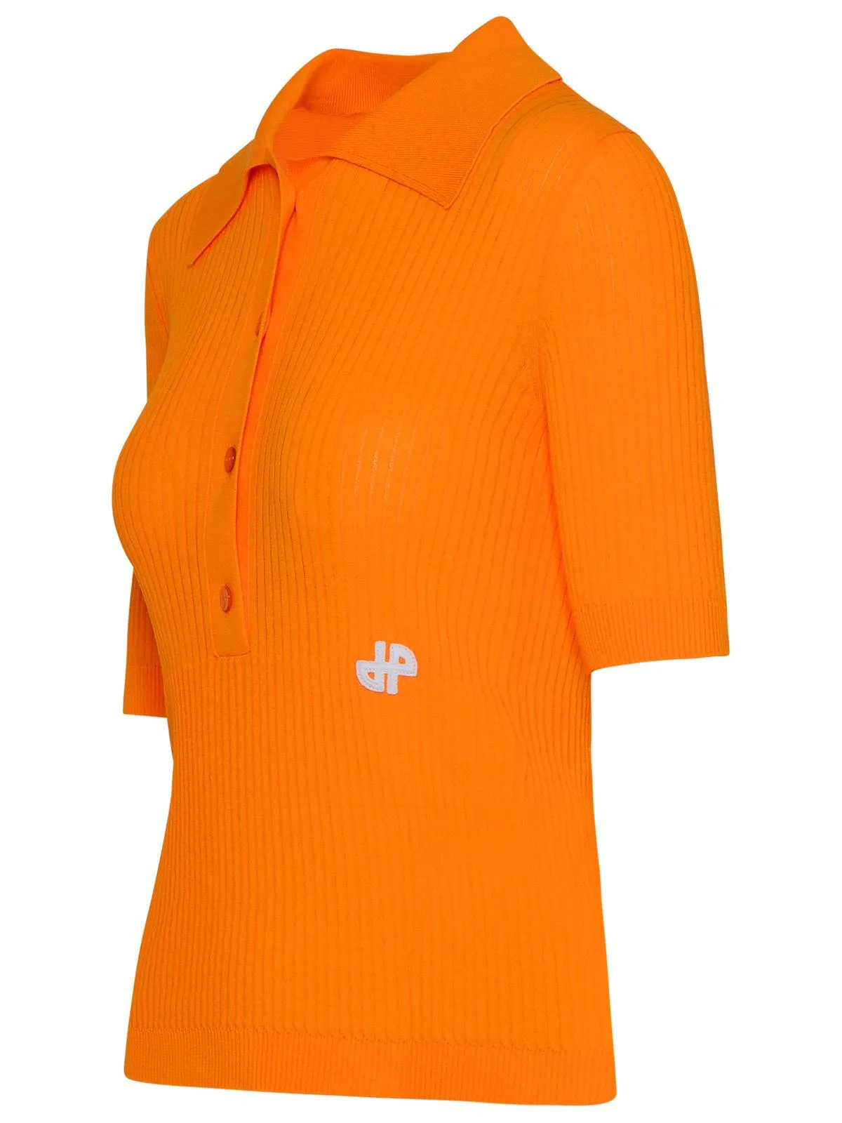 Patou    Patou Orange Cotton Polo Shirt