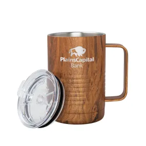 PATRIOT 16OZ MUG - WOODGRAIN