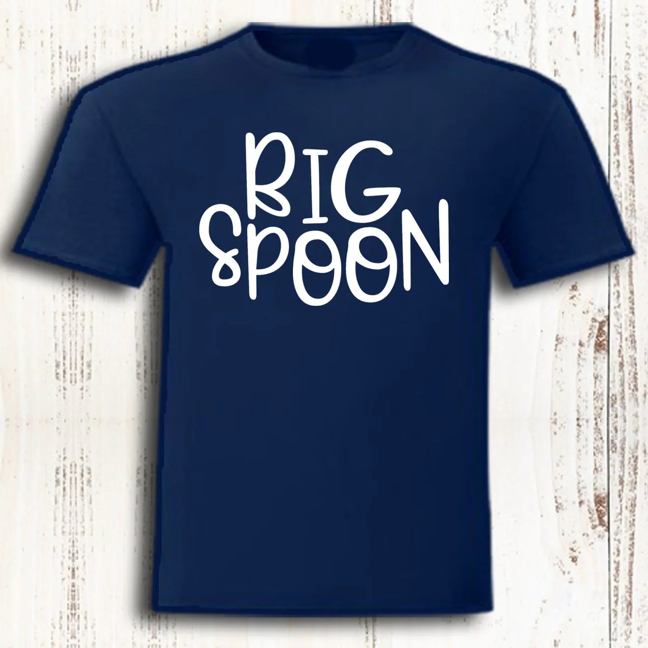 Personalised Big Spoon Little Spoon Matching Pyjamas