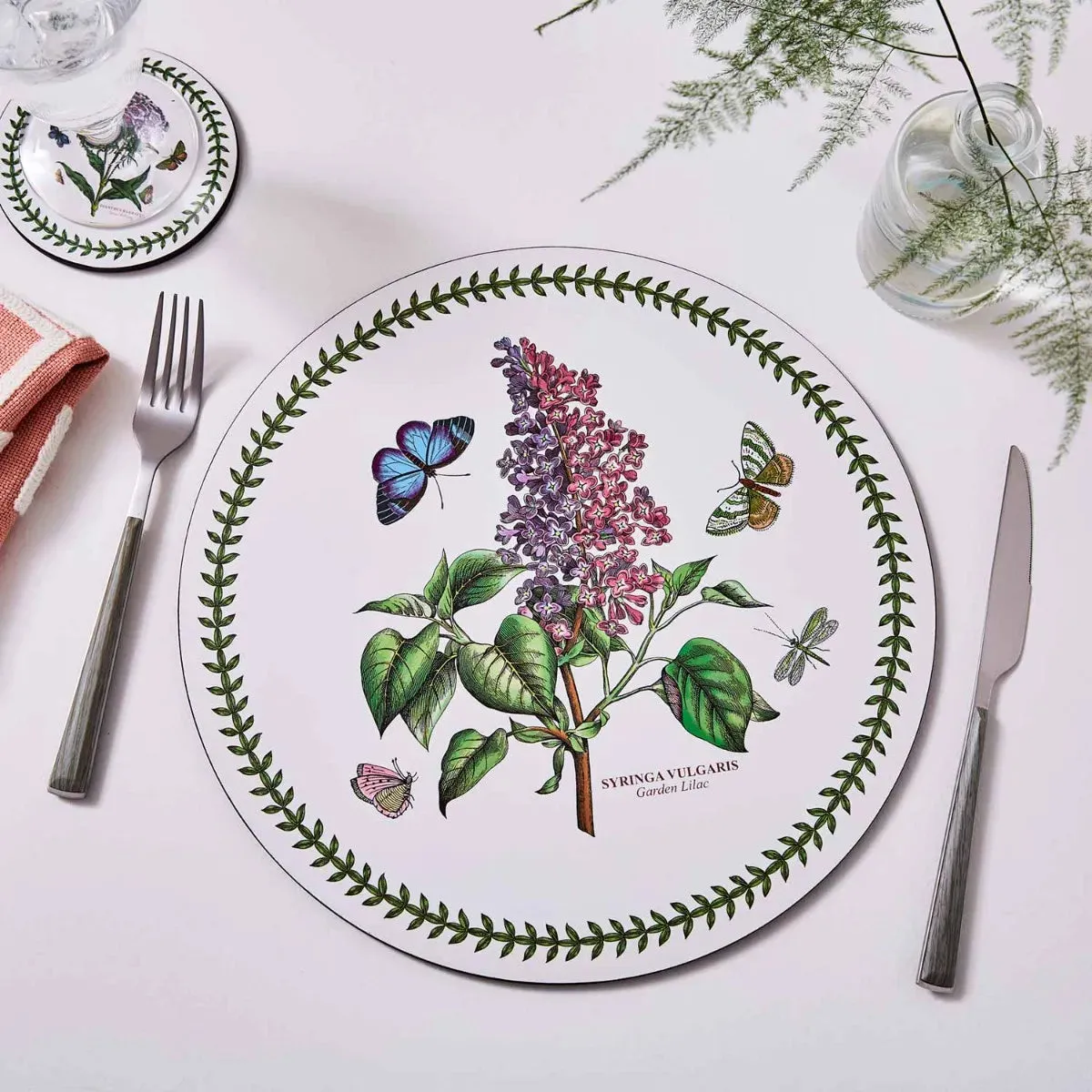 Pimpernel Botanic Garden Set of 4 Round Placemats