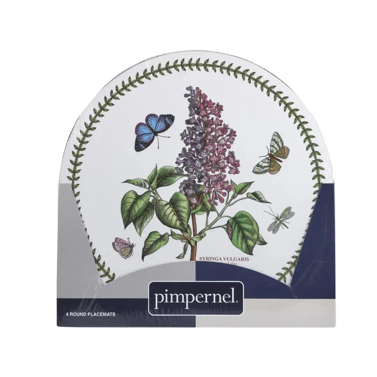 Pimpernel Botanic Garden Set of 4 Round Placemats